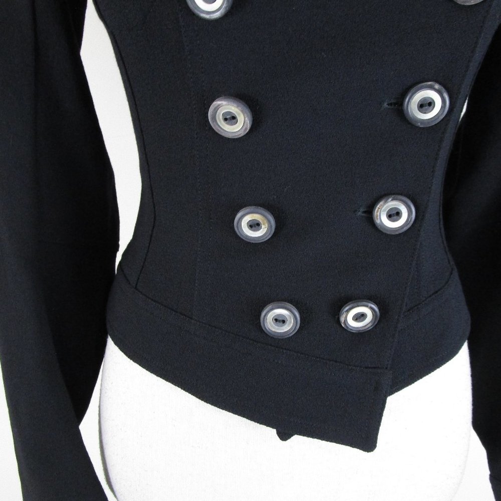 SOLDJohn Galliano Wool Double Breasted Blazer 2 - Picture 4 of 11